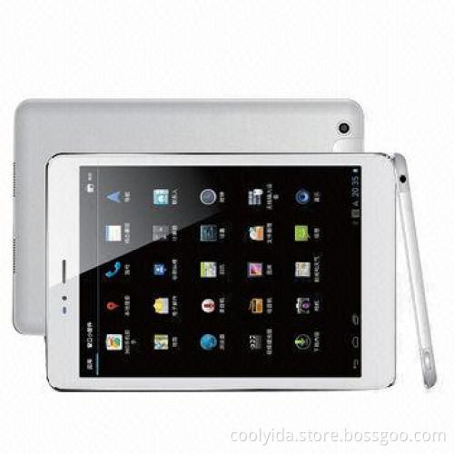 3G Google's Android Tablet PCs, 7.85-inch, Quad-core, SIM Card + Dual-camera, GPS + Wi-Fi + BT + FM
